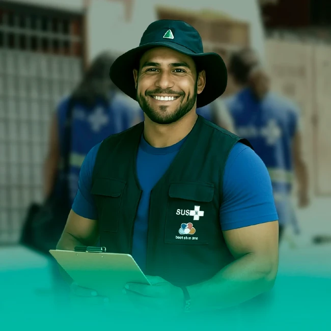 Profissional em Agente Comunitário de Saúde
